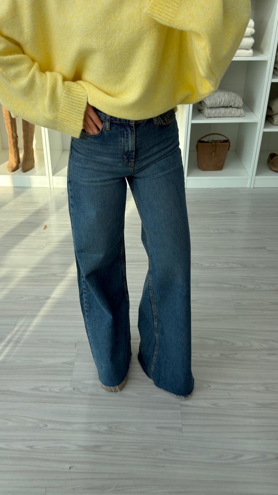 MAVİ WİDE LEG JEAN
