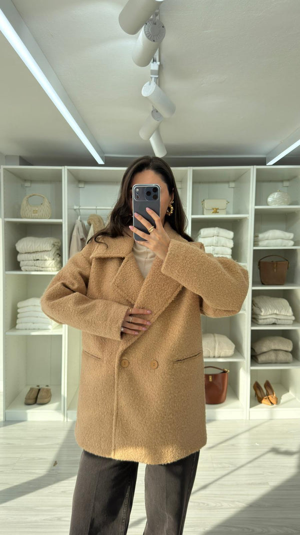 CAMEL VELOUR TEDDY KABAN