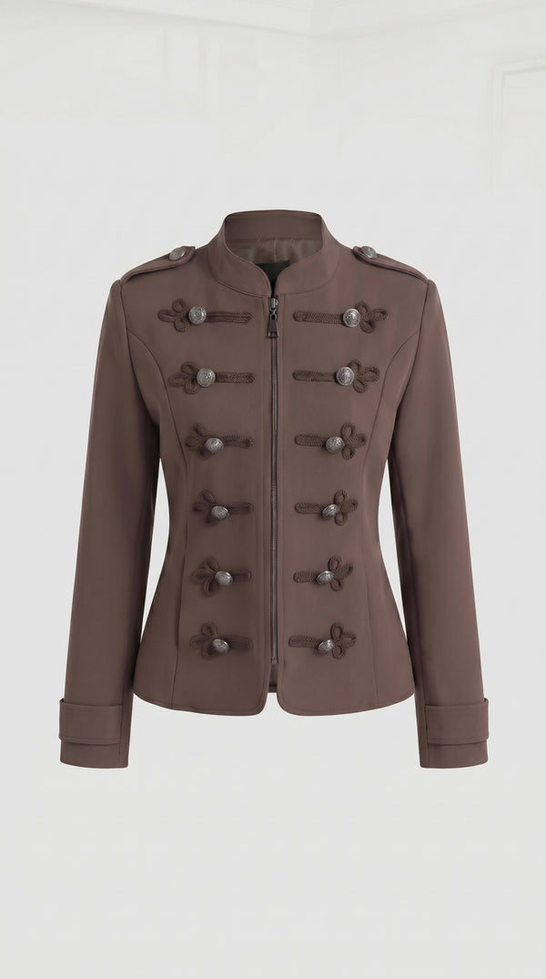 KAHVE NAPOLYON BLAZER CEKET
