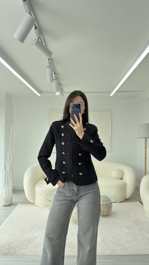 SİYAH NAPOLYON BLAZER CEKET