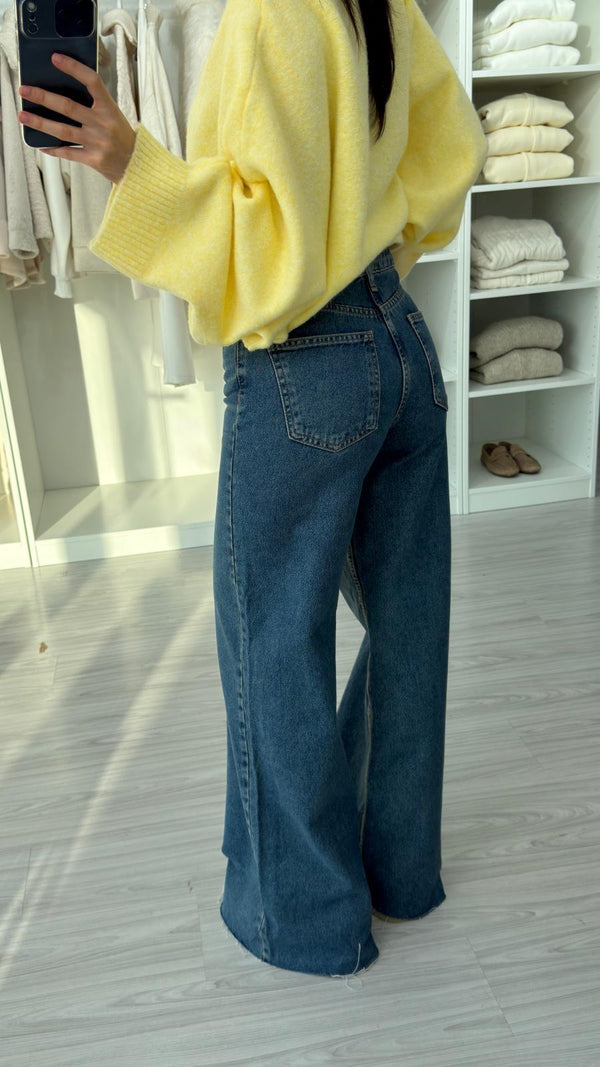MAVİ WİDE LEG JEAN