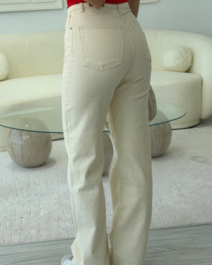 BEJ WİDE LEG JEAN
