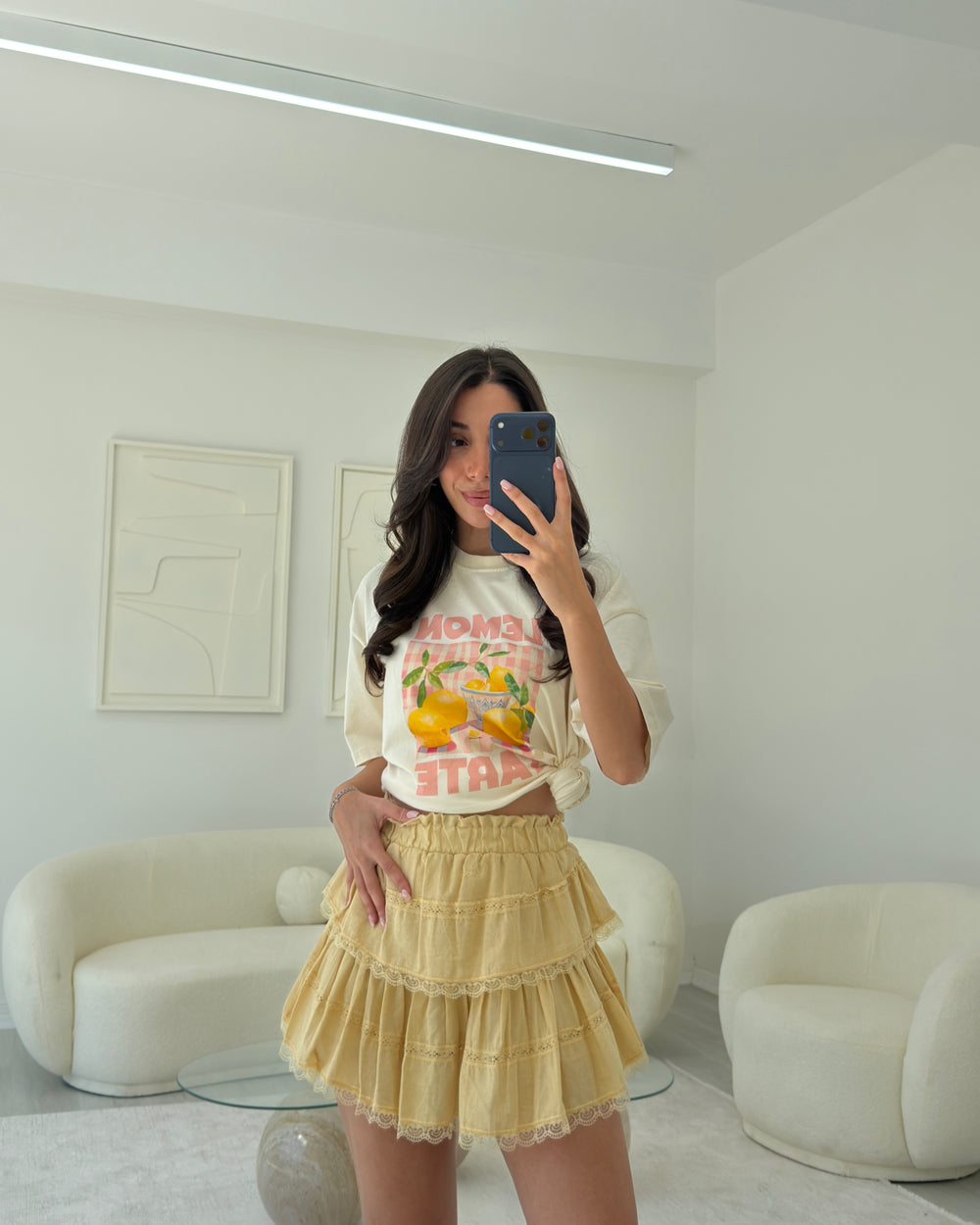 LEMON BASKILI OVERSIZE TSHIRT