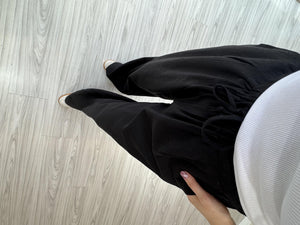 SİYAH KETEN PANTOLON