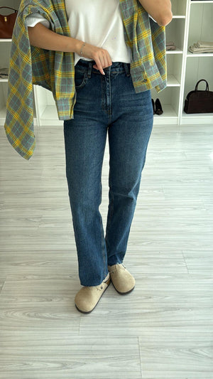 KESİK PAÇA STRAIGHT JEAN