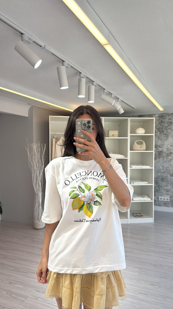 LIMONCELLO BASKILI OVERSIZE TSHIRT