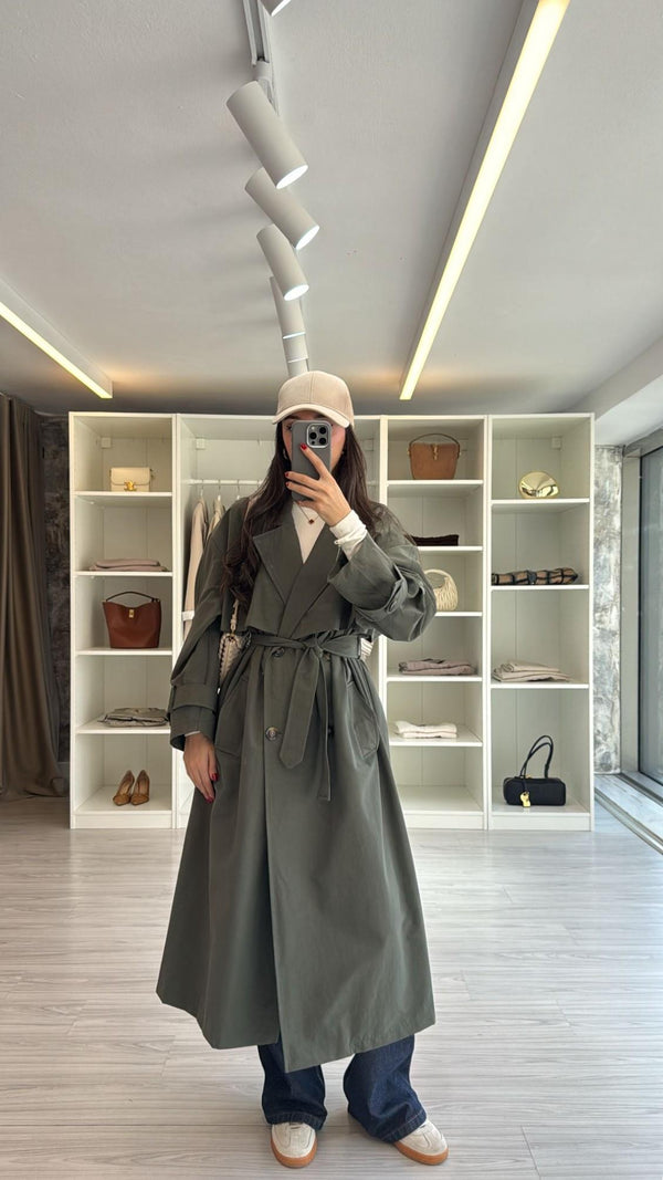 HAKİ PREMIUM TRENÇKOT