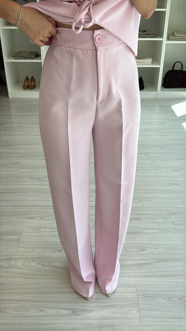 PEMBE ATLAS YELEK TAKIM