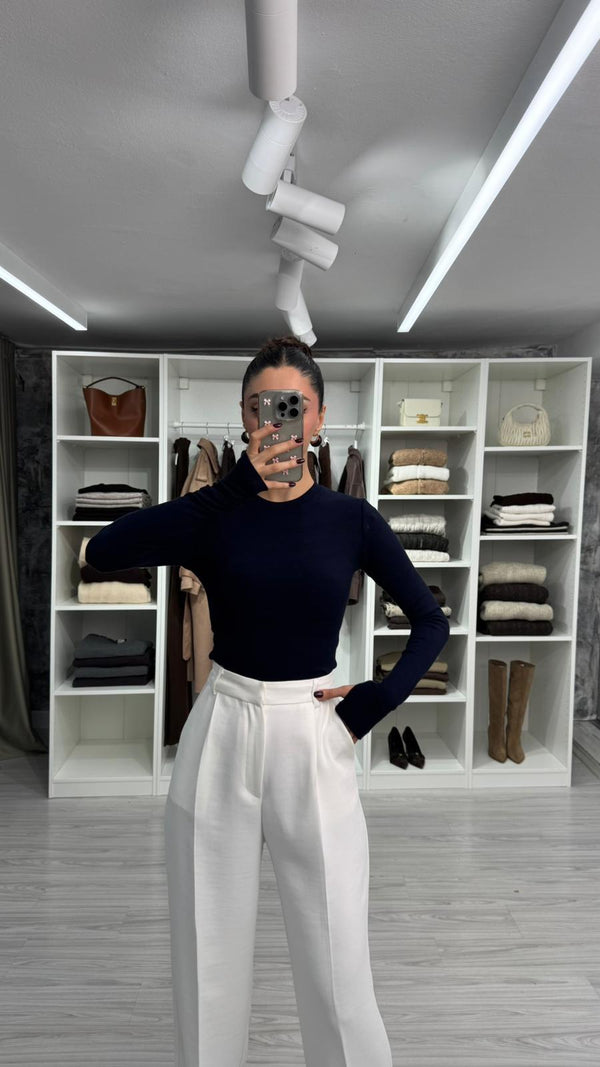 LACİVERT PARMAK GEÇİRMELİ BASIC