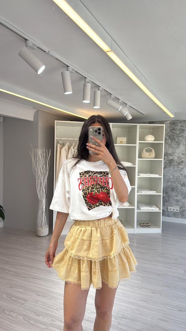 CHERRIES BASKILI OVERSIZE TSHIRT