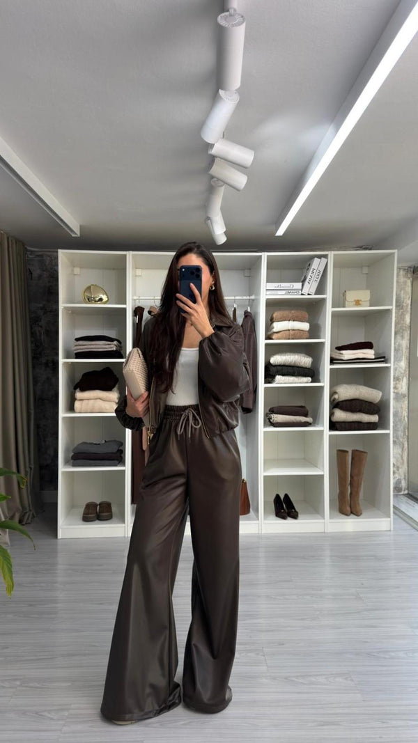 KAHVERENGİ  PREMIUM CEKET PANTOLON TAKIM