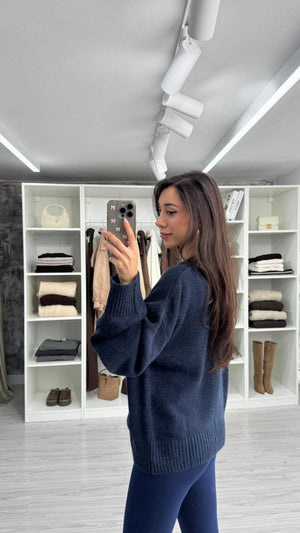 LACİVERT NOA PİNTEREST KAZAK