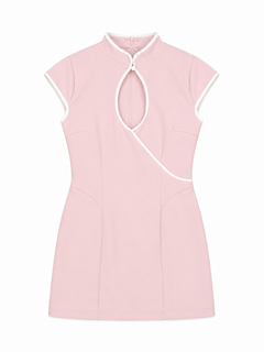 PEMBE ZR MODEL ŞORTLU ELBİSE