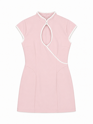 PEMBE ZR MODEL ŞORTLU ELBİSE