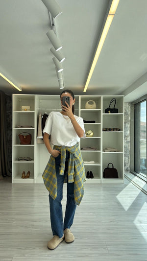 KESİK PAÇA STRAIGHT JEAN