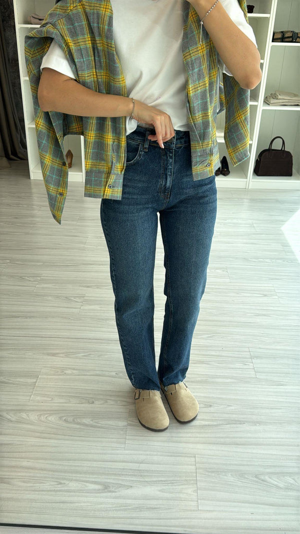 KESİK PAÇA STRAIGHT JEAN