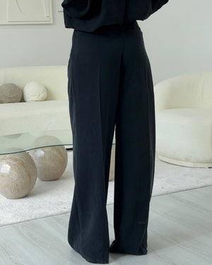 SİYAH TENSEL PANTOLON