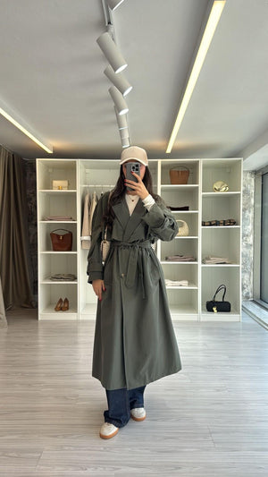 HAKİ PREMIUM TRENÇKOT