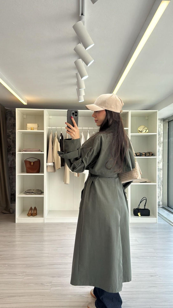 HAKİ PREMIUM TRENÇKOT
