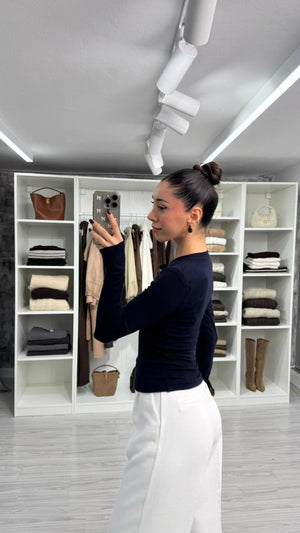 LACİVERT PARMAK GEÇİRMELİ BASIC