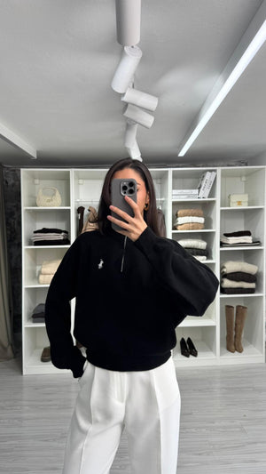 MARKA MODEL SİYAH KAZAK