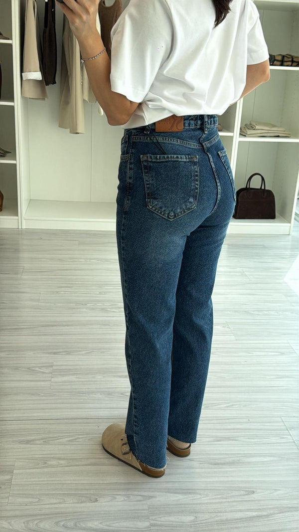 KESİK PAÇA STRAIGHT JEAN