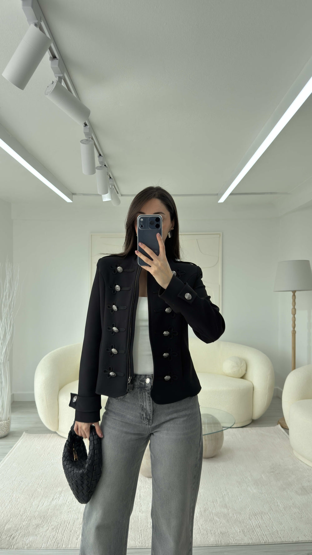 SİYAH NAPOLYON BLAZER CEKET