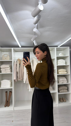 YAĞ YEŞİLİ ZR MODEL BALIKÇI YAKA TRİKO