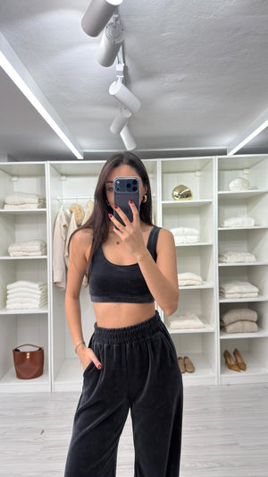 FÜME ELORİA 3'LÜ KADİFE TAKIM
