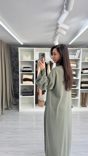 MİNT TRİKO ELBİSE HIRKA TAKIM