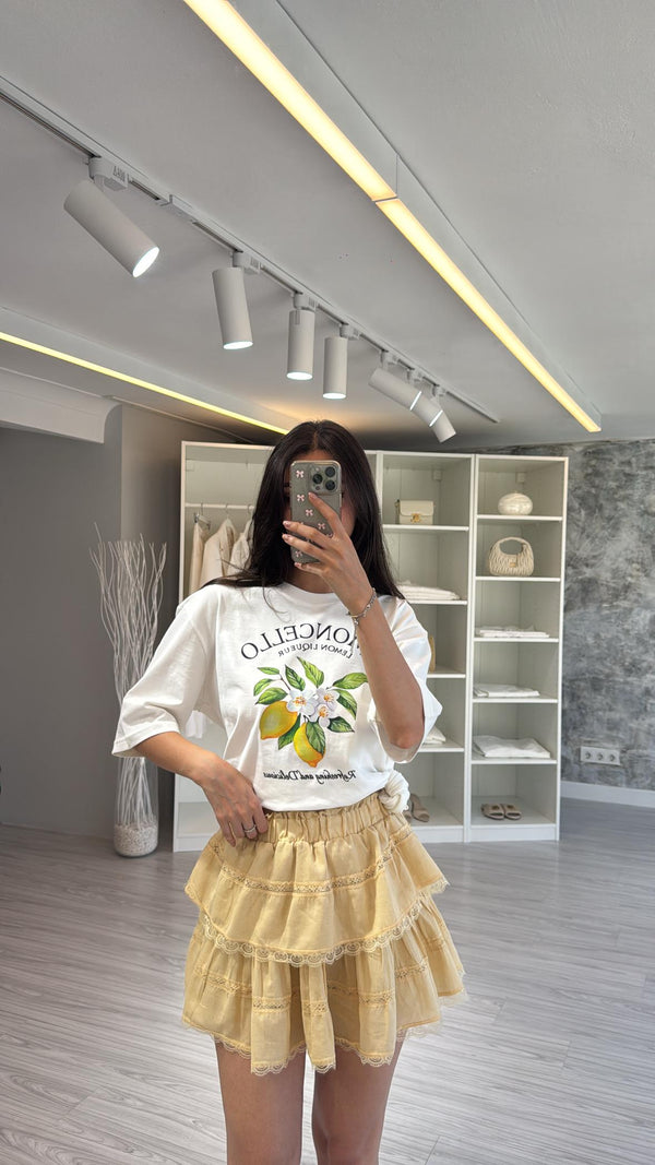 LIMONCELLO BASKILI OVERSIZE TSHIRT